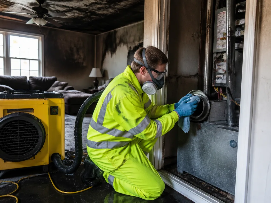 HVAC Smoke Cleanup