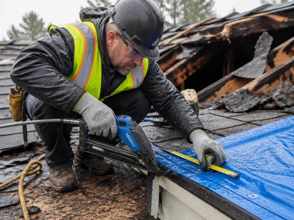 Roof Tarping