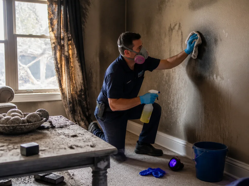 Soot Stain Removal